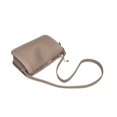 Hobo Shoulder Bag - Grey